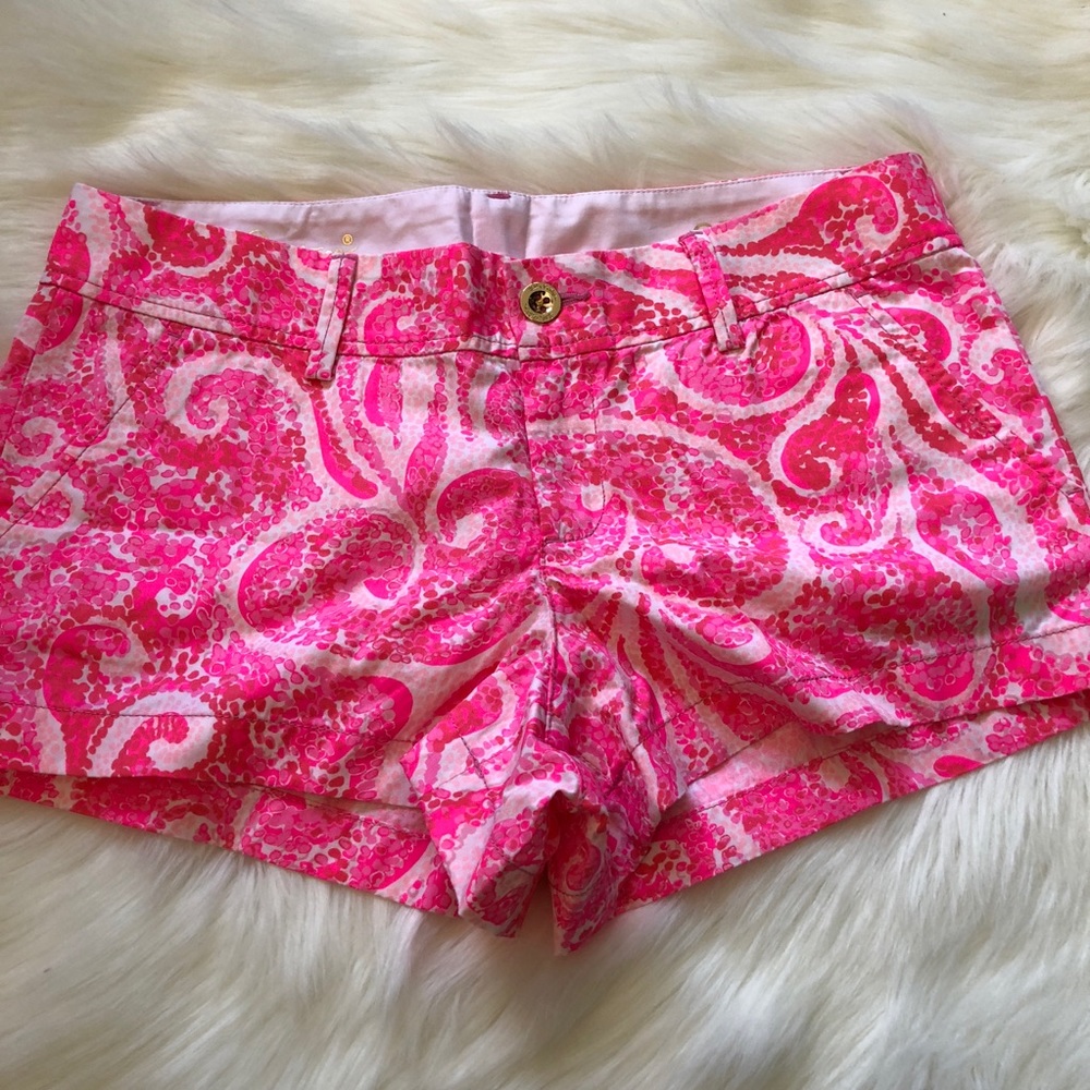 Lilly Pulitzer Pink Pout Shorts